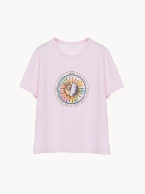 See By Chloé | Tarot printed T-shirt | S22SJH101106L2 l.roze
