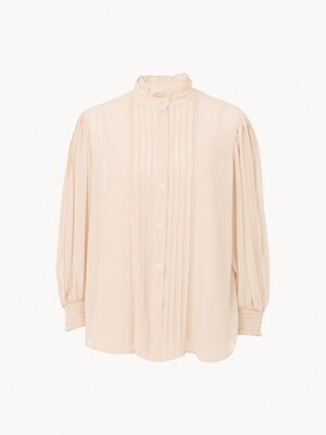 See By Chloé | Embellished Blouse | S22SHT0201327F beige