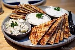 Blue Olive- Trio of Dips