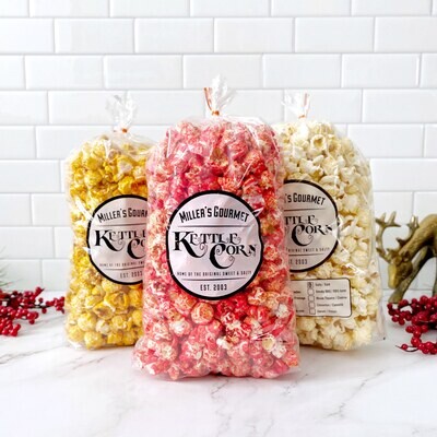 Millers Kettle Corn - Sweet and Salty- Sold in 2 Packs