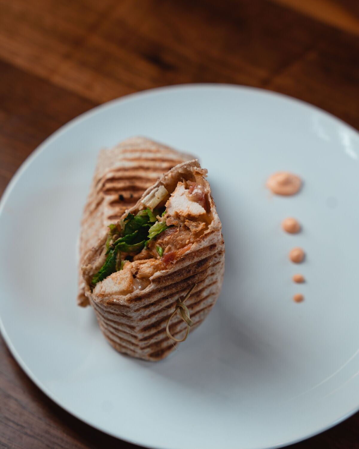 Harvest Clean Eats- Spicy Club Wrap (for 4)