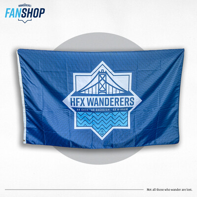 Wanderers One-Sided Flag