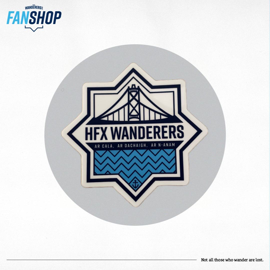 Wanderers Star Logo Sticker