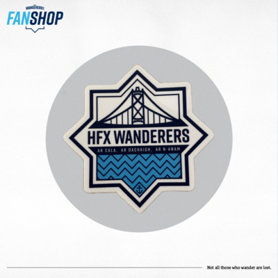 Wanderers Star Logo Sticker