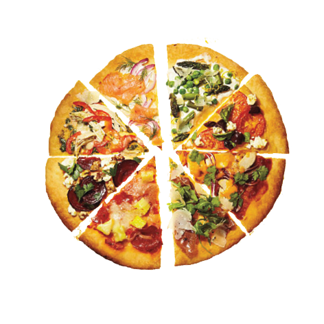 Freeman's Greek Vegetarian Pizza - 12 Slices