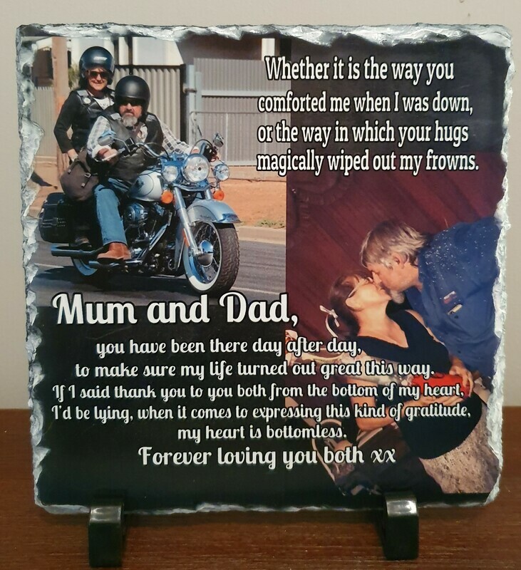 Slate Photo Stone