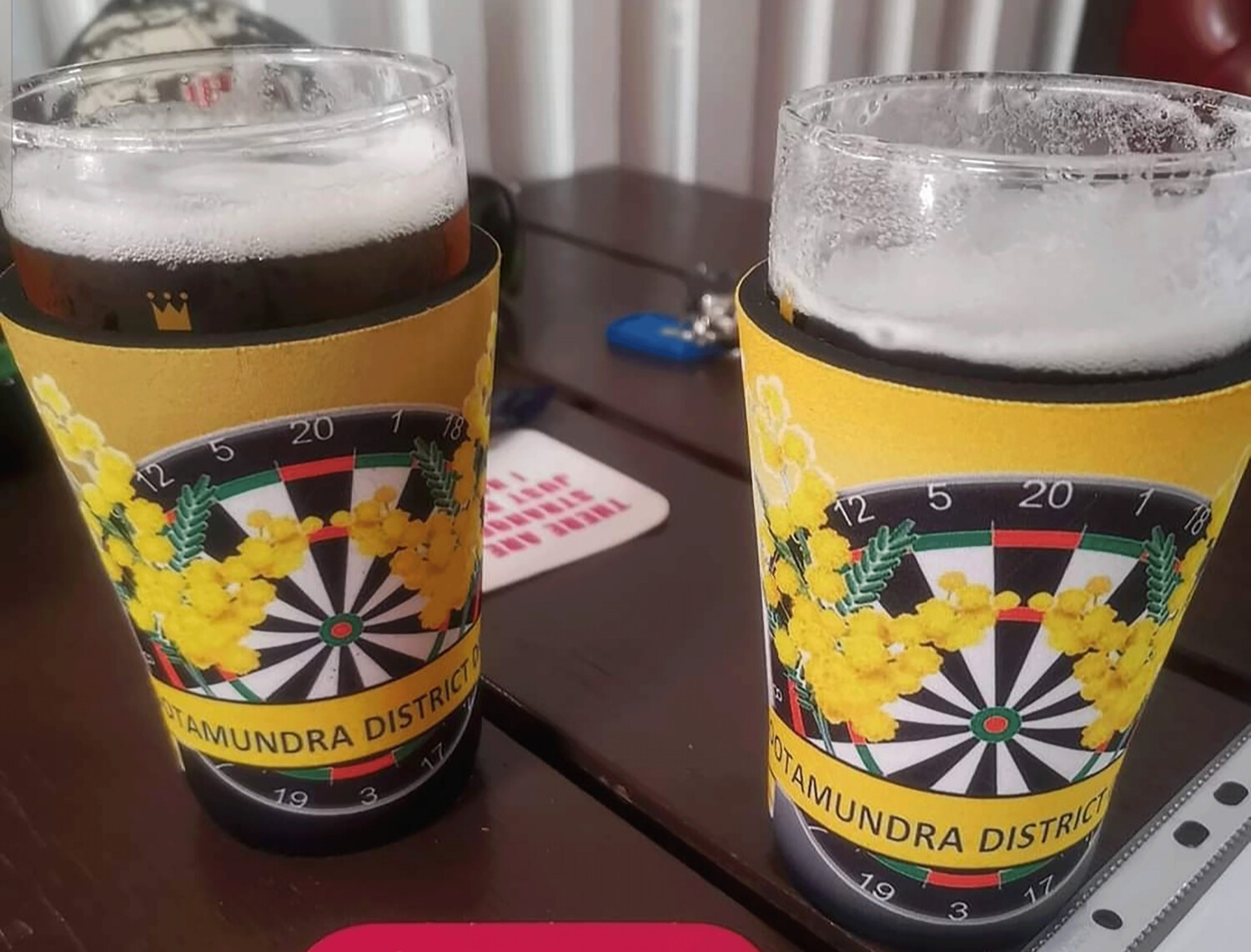 Schooner glass Stubby Holder