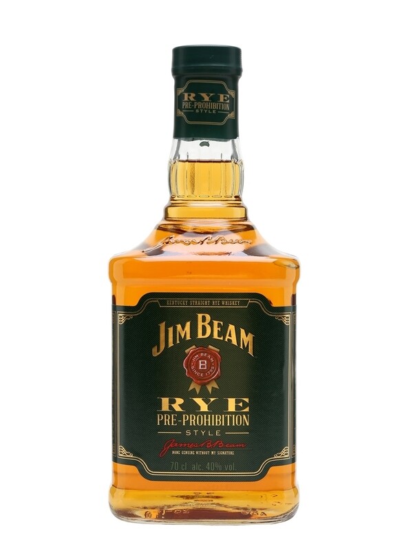 Whiskey Jim Beam  &quot;RYE&quot;  0.70CL
