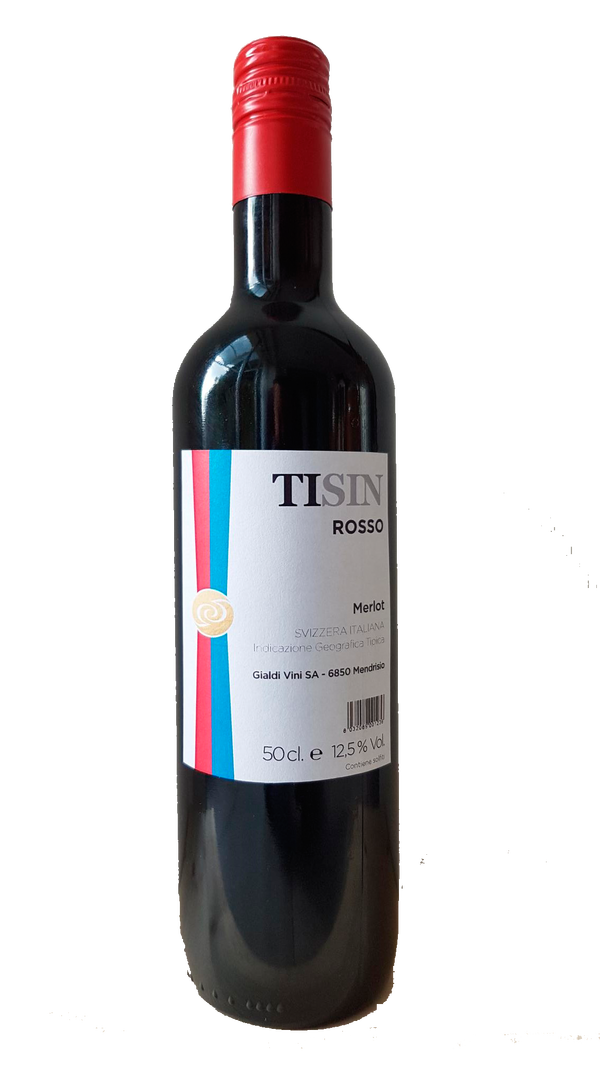 Merlot Tisin Rosso   15 X 0.50CL