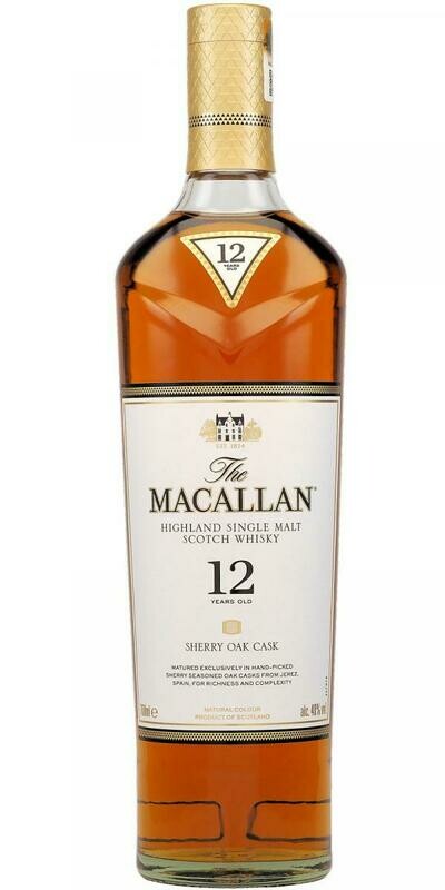 Whiskey Macallan 12 anni  0.70CL