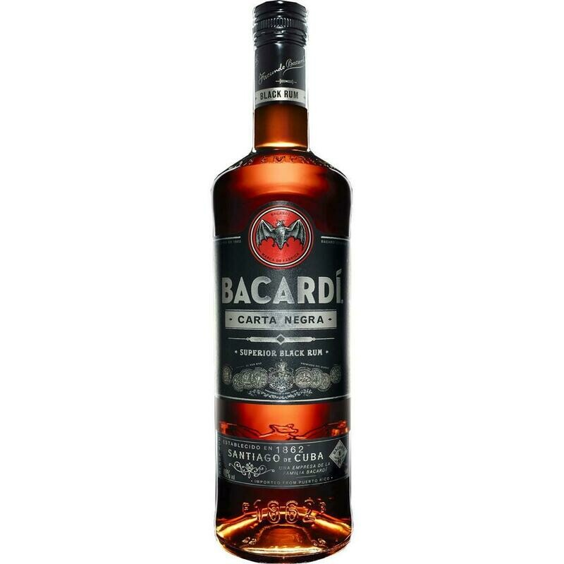 Rum Bacardi Carta Negra  0.70CL