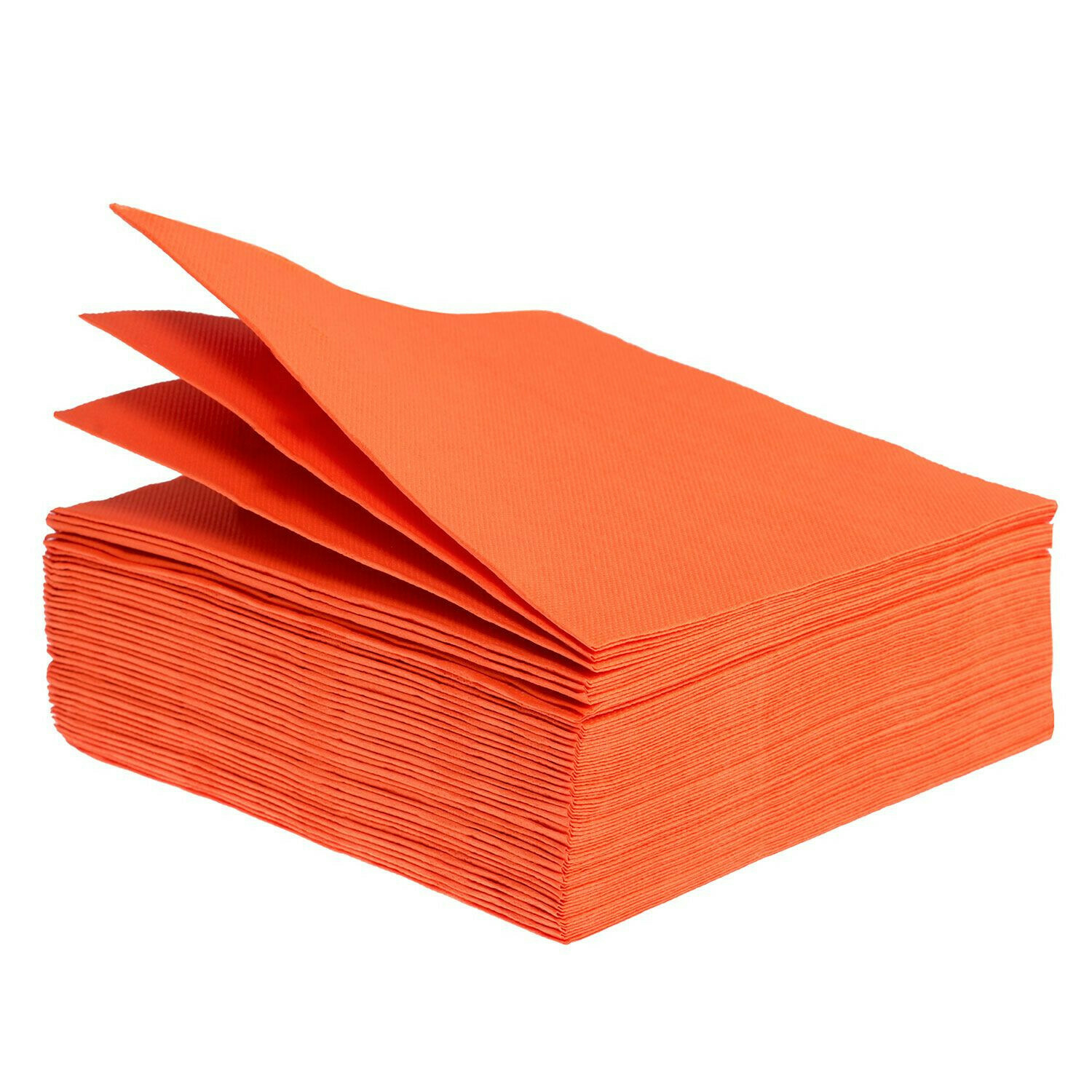 Tovaglioli arancioni 25cm X 25cm - 3&#39;000 pezzi