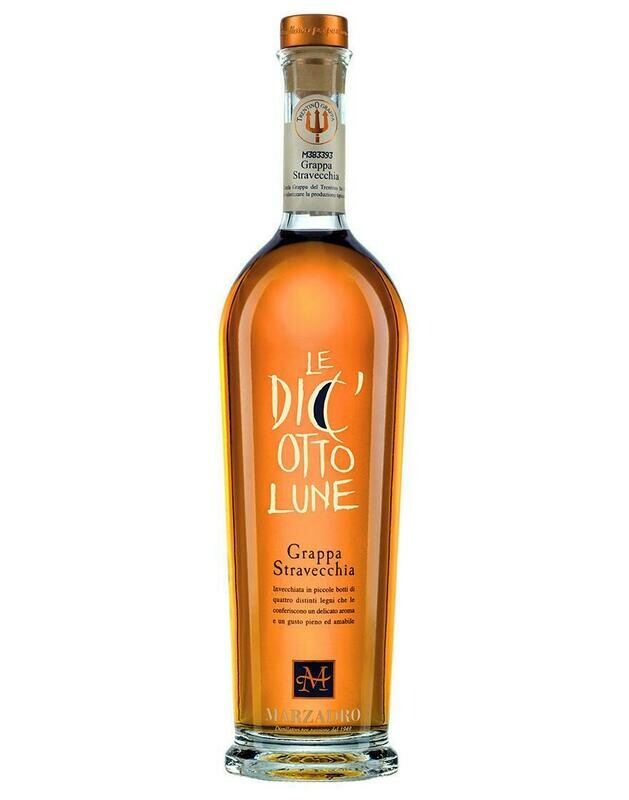 Grappa Marzadro 18 Lune  0.70CL