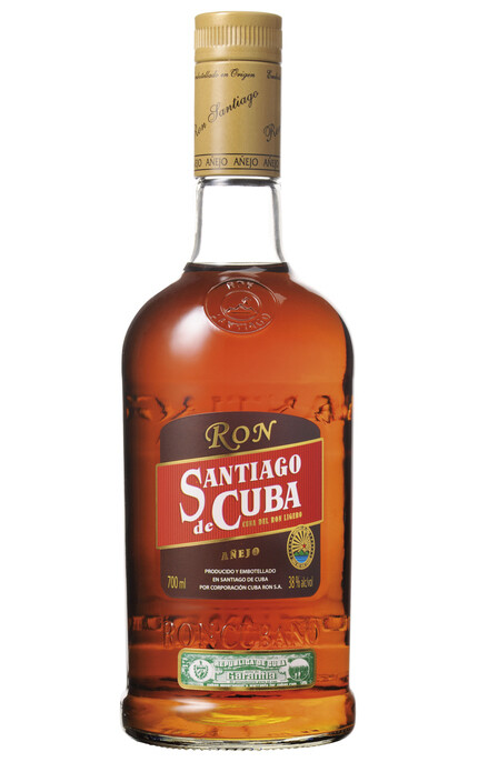 Rum Santiago de Cuba Anejo 8 anni   0.70CL