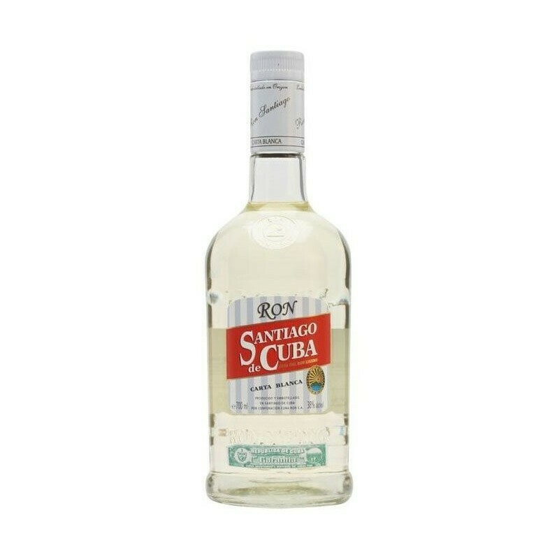 Rum Santiago de Cuba Carta Blanca 0.70CL
