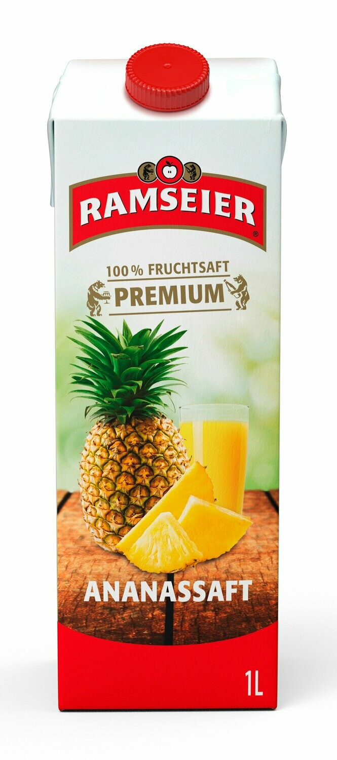 Ramseier Ananas Tetrapack - 4 X 100CL