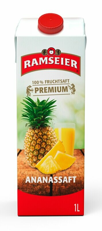 Ramseier Ananas Tetrapack - 4 X 100CL