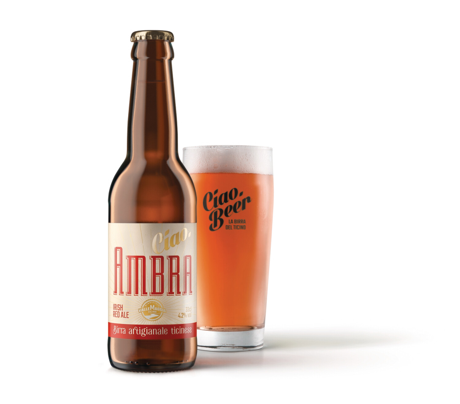 Ciao Ambra Irish Ale - 6 X 0.33CL