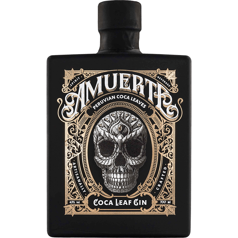 Gin Amuerte Black   70 cl