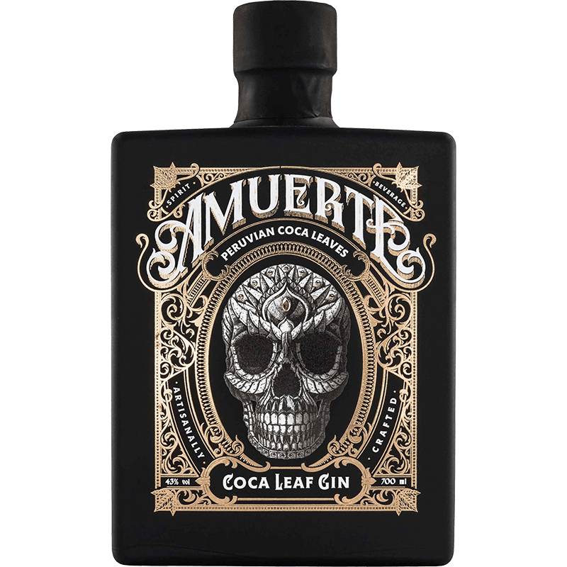 Gin Amuerte Black 70 cl