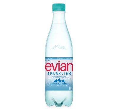 Evian Gas PET 12 x 50 CL