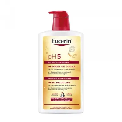 OLEOGEL DE DUCHA EUCERIN PIEL SENSIBLE PH-5 1 ENVASE 1 L