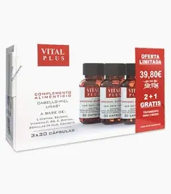 VITAL PLUS ACTIVE PROMO CAPSULAS 2+1