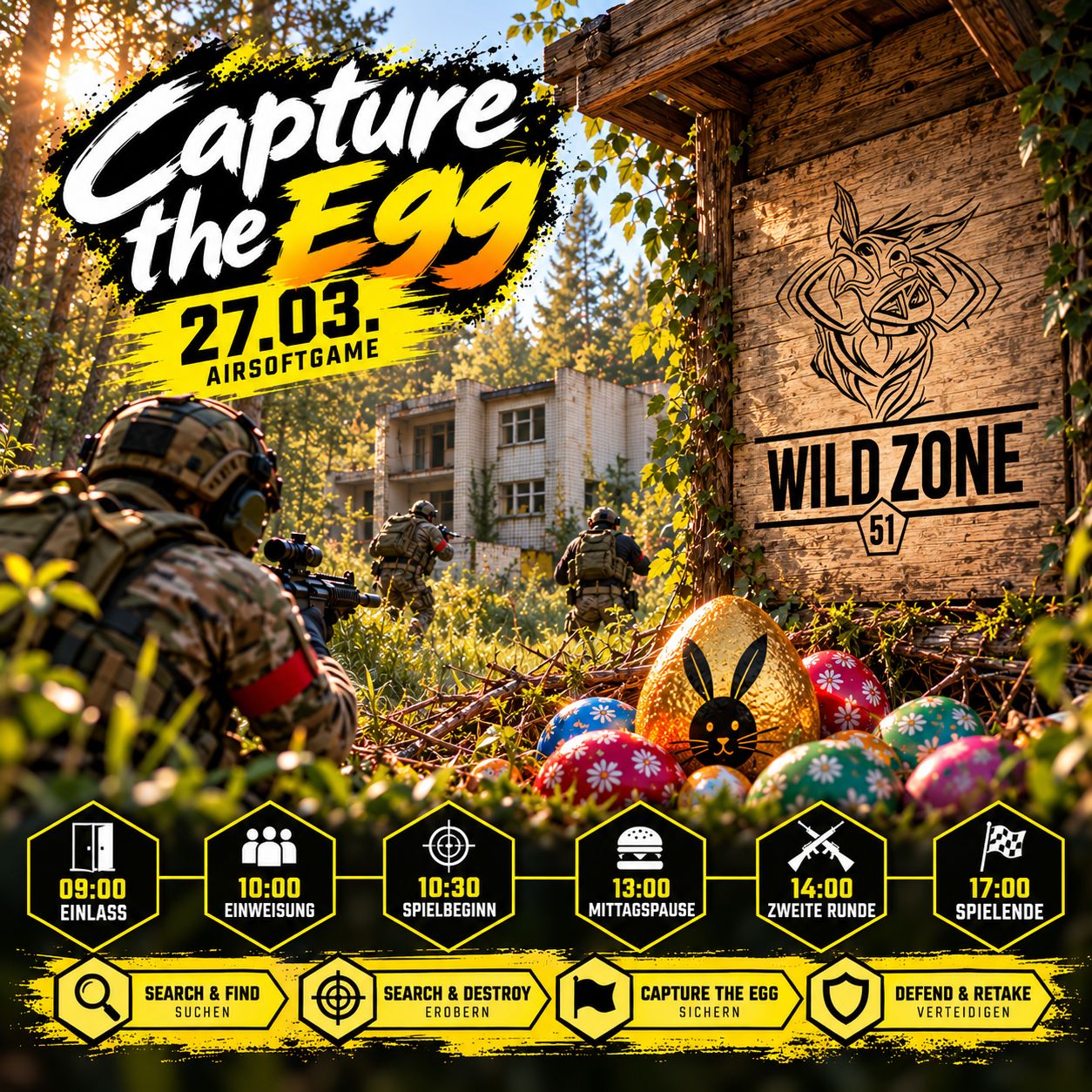 Capture the Egg Airsoftgame