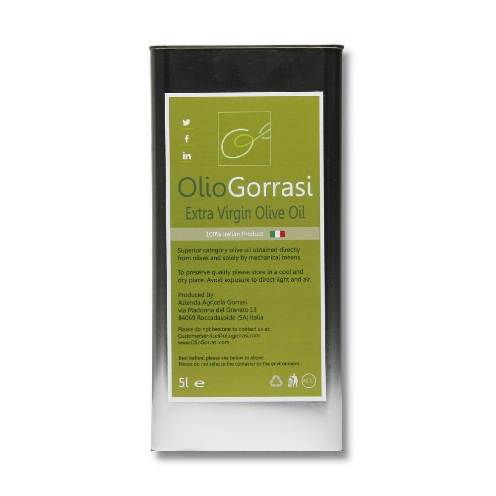 Natives Olivenöl Extra - 5 Liter - (1 x 5L-Dose)