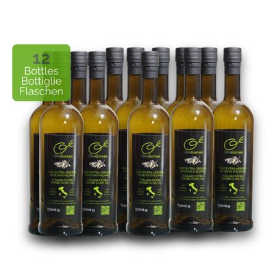 Extra Virgin Olive Oil  9 litres  (12 bottles 750ml)