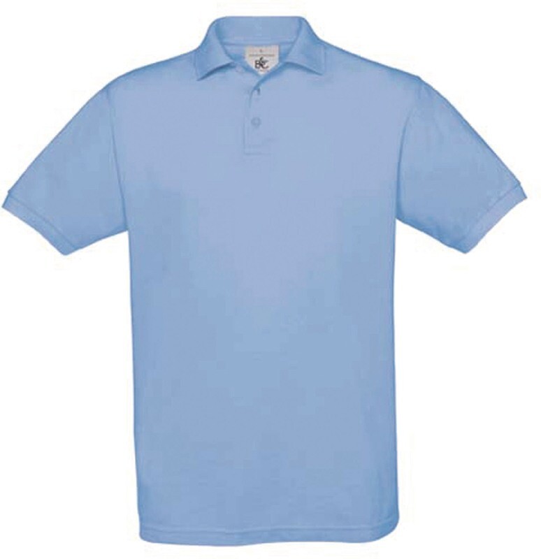 Polo met schoollogo en naamlabel
