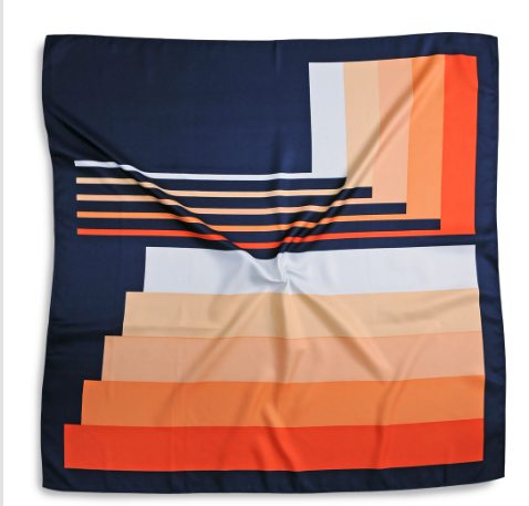 Sjaaltje marineblauw voor service