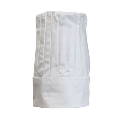 Luxe witte koksmuts voor volwassenen Luxe witte koksmuts voor volwassenen