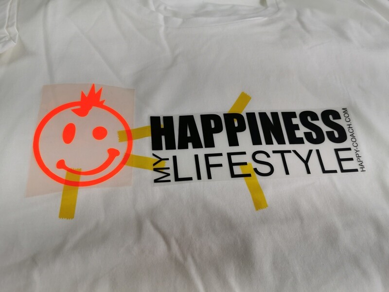 04 - 5. HAPPINESS MY LIFESTYLE
- POSITIVE STATEMENT Shirt, verschiedene Motive