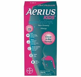 Aerius Kids Syrup Bubble Gum 100mL