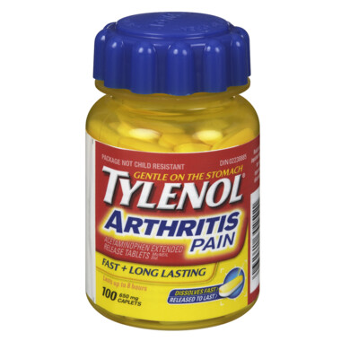Tylenol Arthritis Pain Caplets x100