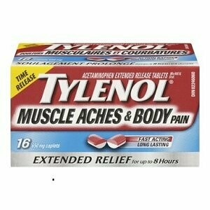 Tylenol Muscle Aches & Body Pain Caplets x16
