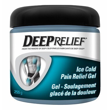Deep Relief Ice Cold Pain Relief Gel x255 grams