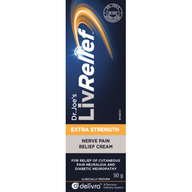 LivRelief Extra Strength Nerve Pain Relief Cream 50GM