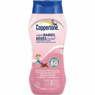 Coppertone Water Babies Sunscreen Lotion - SPF 60