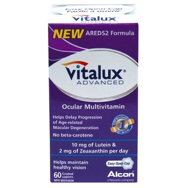 Vitalux Advanced AREDS2 Formula Ocular Multivitamin