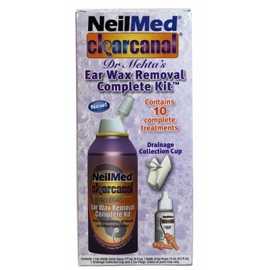 NeilMed ClearCanal Ear Wax Removal Complete Kit