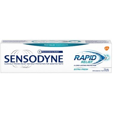 Sensodyne Rapid Relief Extra Fresh Toothpaste 75ML