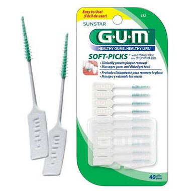 GUM Soft-Picks x40