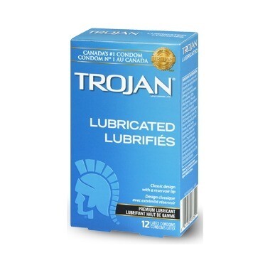 Trojan Classic Lubricated Latex Condoms 12