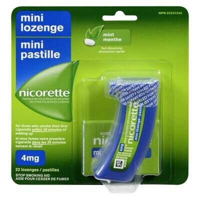 Nicorette® Mint Mini Lozenges 4mg (22 Count)