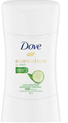 Dove Advanced Care Antiperspirant Go Fresh Cool Essentials antibacterial odour protection 74GRAMS