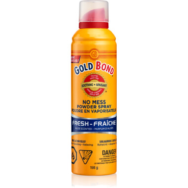 Gold Bond No Mess powder Spray Fresh 198g