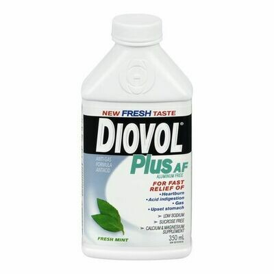DIOVOL® plus Af (aluminum Free) Fresh Mint Liquid 350ML