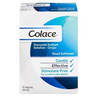 Colace Docusate Sodium Stool Softener Drops x30ml